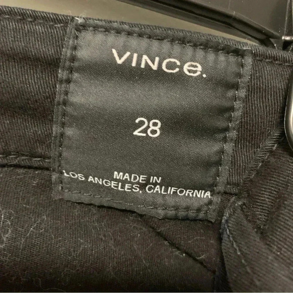 Vince black pants zip details  ankle - Picture 11 of 11